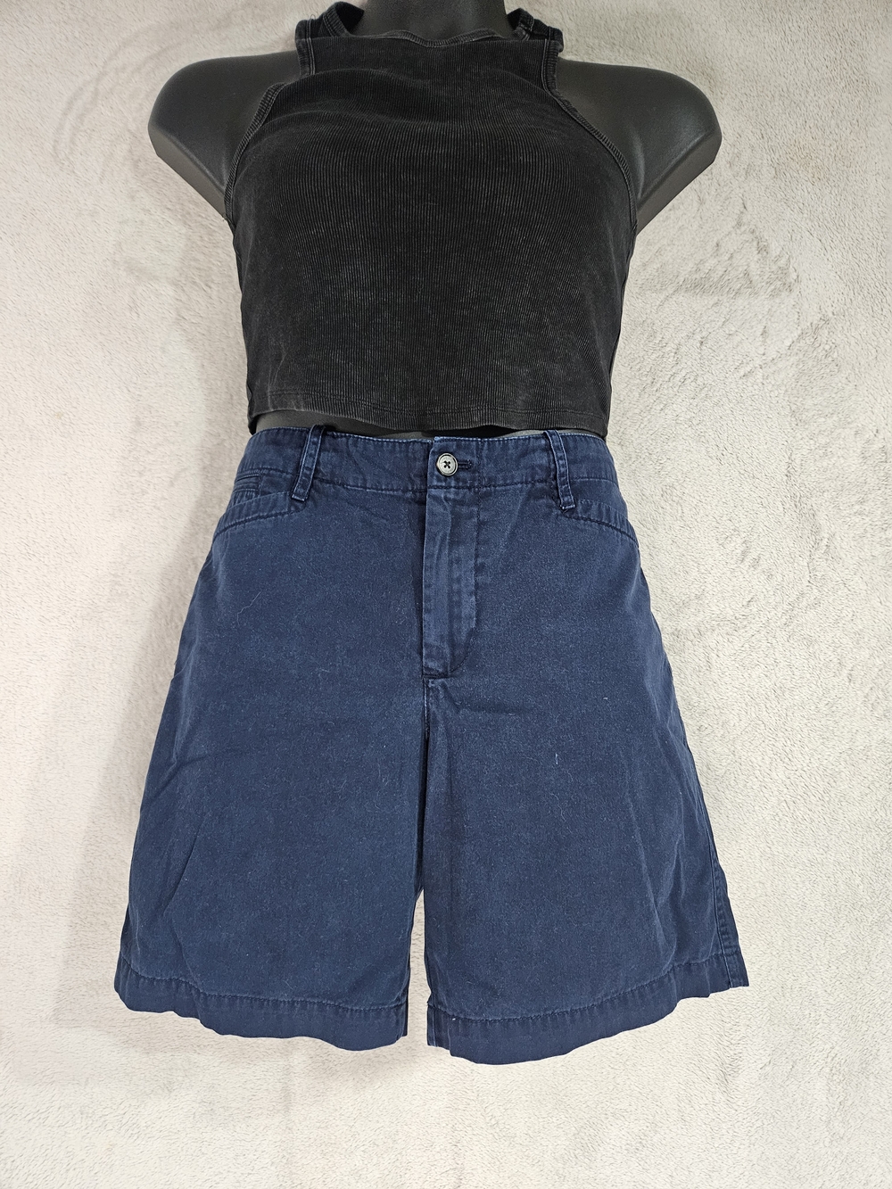Lauren Ralph Lauren Navy Blue Women's Bermuda Shorts